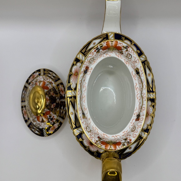 Royal Crown Derby Imari 2451 Partial Teapot. Large 6 cup teapot dated 1939. - Picture 8 of 17